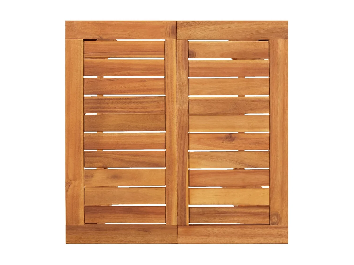 Louis-Marius  Ensemble de bar de jardin 3 pcs marron bois massif acacia rotin