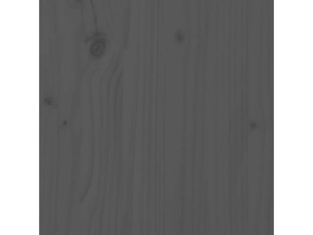 Xelrik  Ensemble de bar de jardin 7 pcs gris bois de pin massif