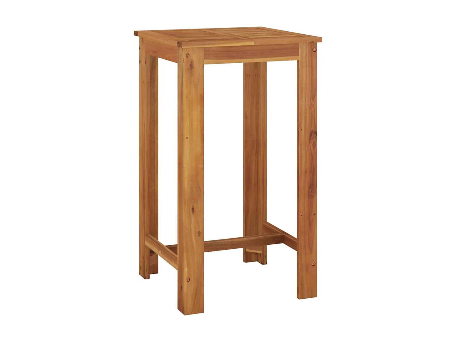 Braenor  Ensemble de bar de jardin 3 pcs bois d'acacia solide