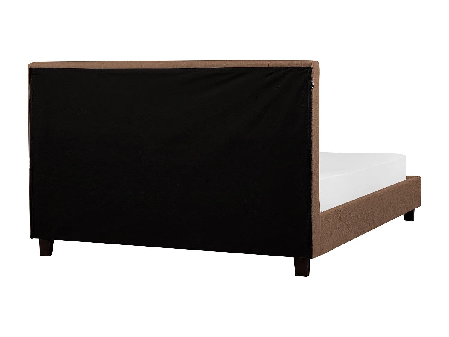 Bed stof bruin 160 x 200 cm LA ROCHELLE
