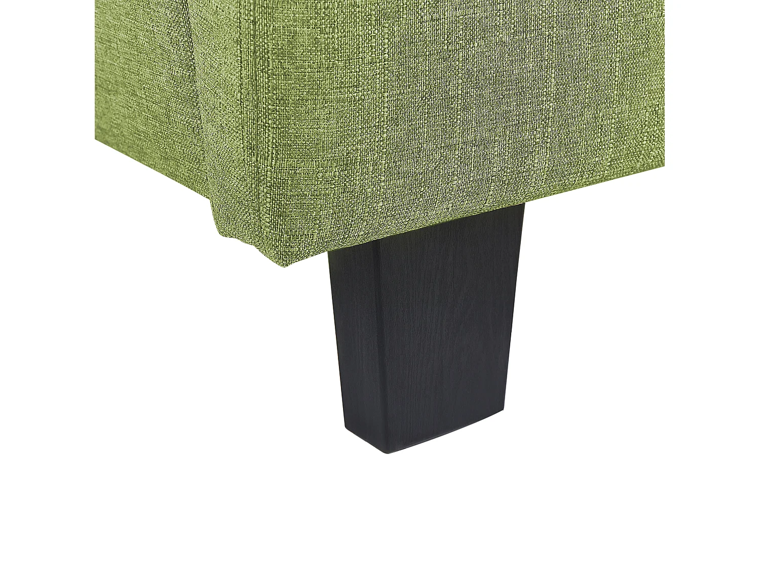 Lit avec sommier Tissu LA ROCHELLE 180 x 200 cm Vert