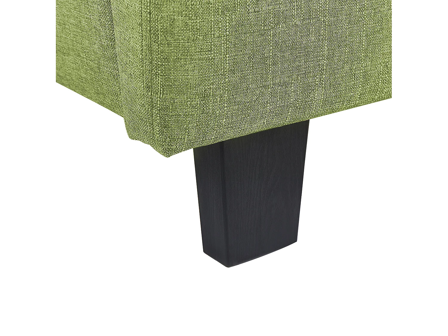 Lit avec sommier Tissu LA ROCHELLE 180 x 200 cm Vert