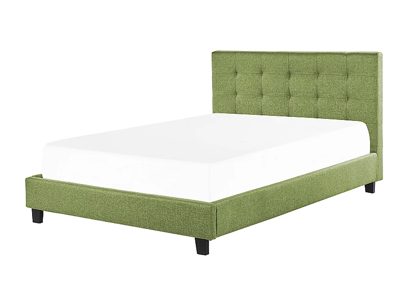 Letto Tessuto ROCHELLE 180 x 200 cm Verde