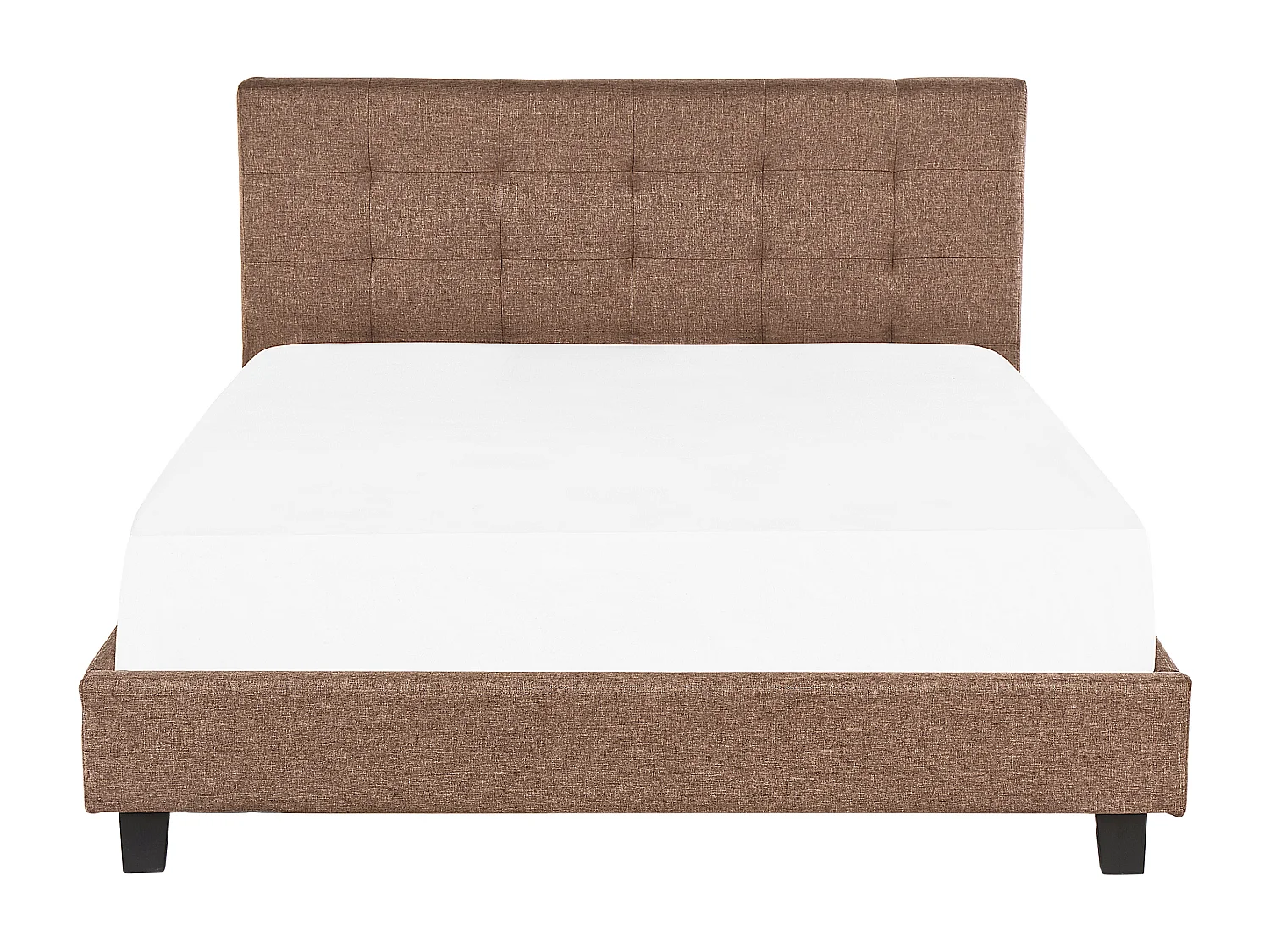 Bed Stof LA ROCHELLE 180 x 200 cm Bruin