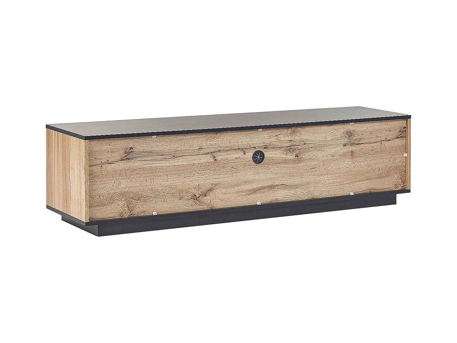 TV-meubel BILLINGS Bruin/zwart