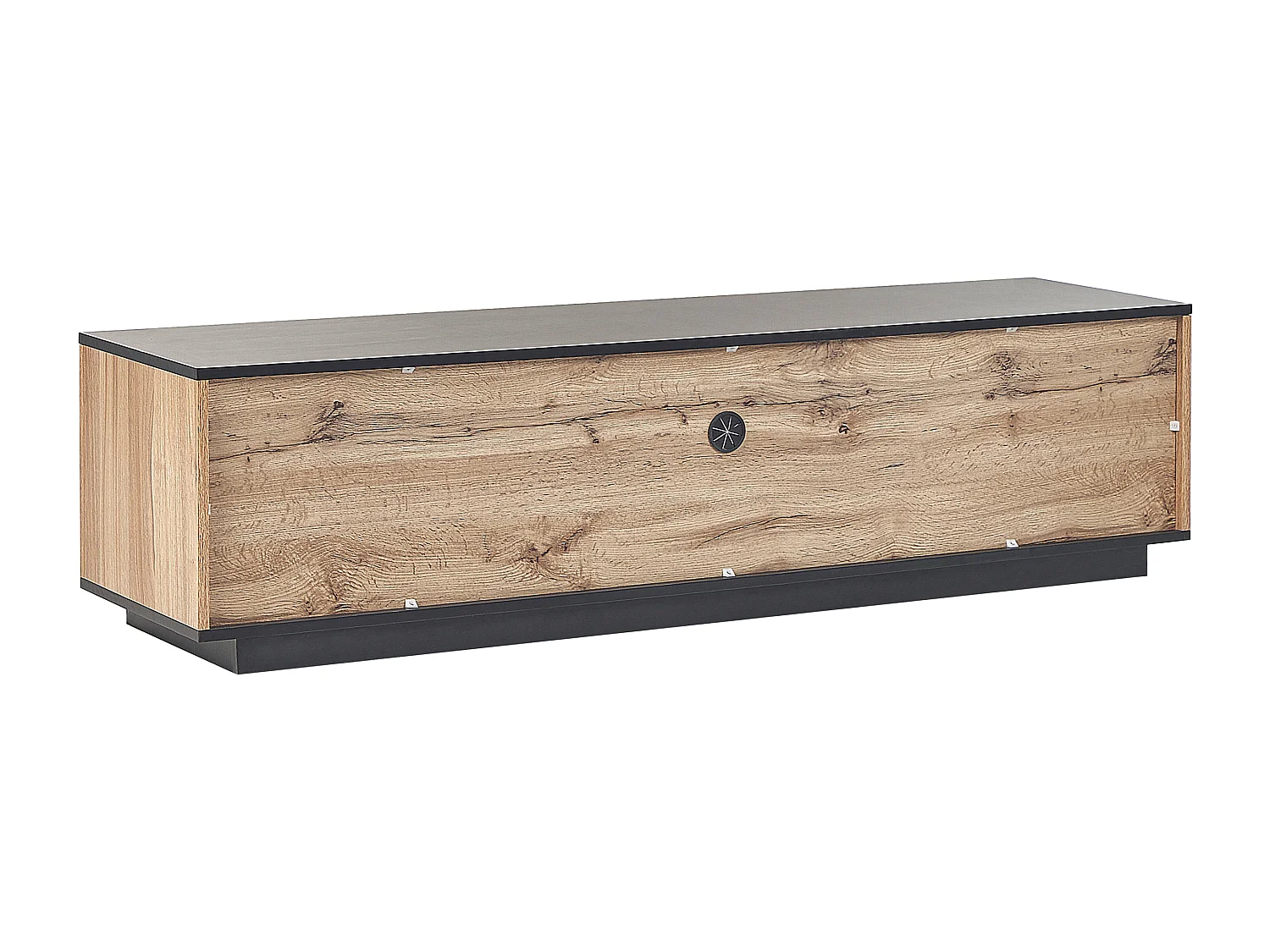 Meuble TV BILLINGS Marron/noir