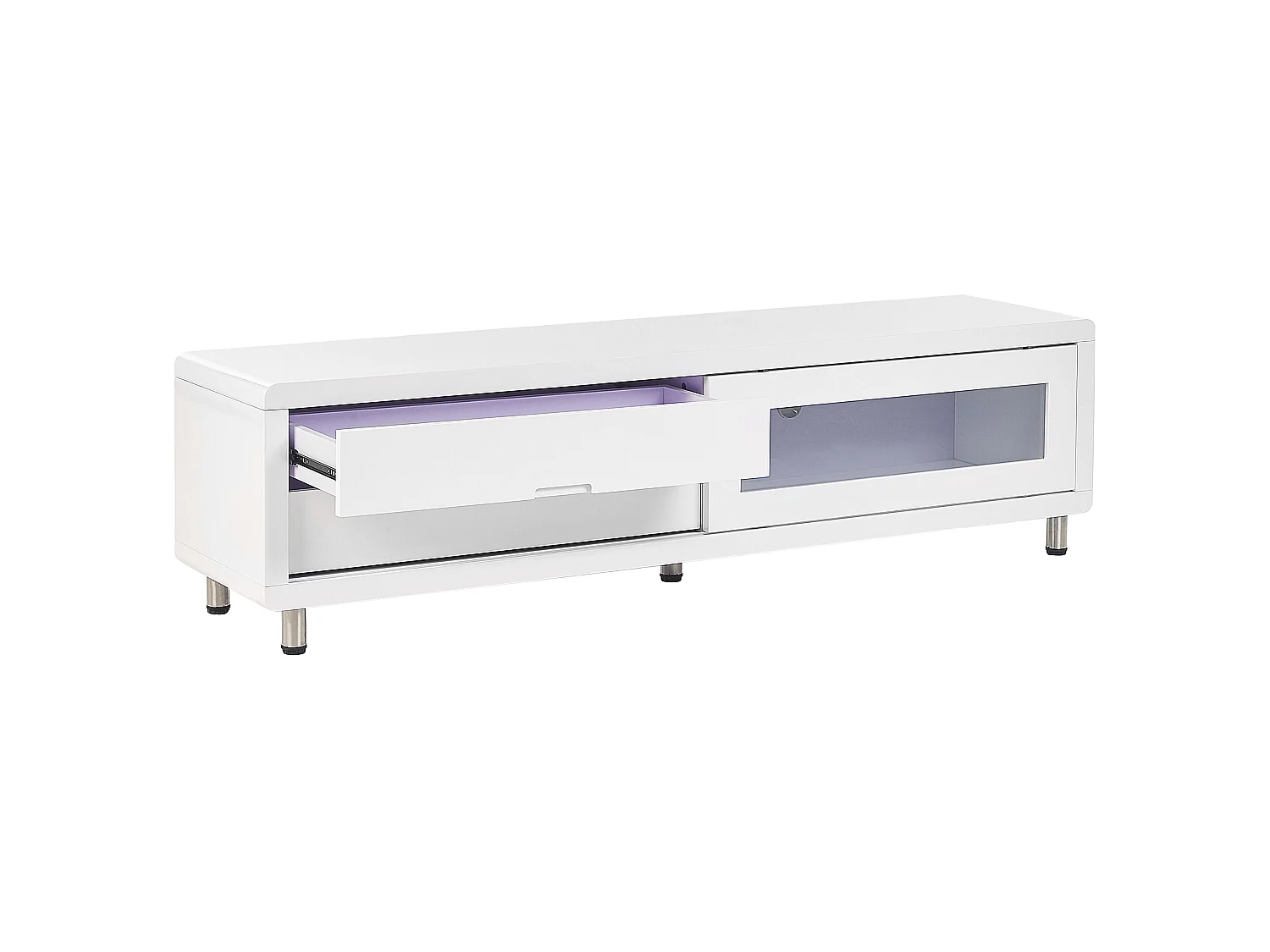 Meuble TV PEMBORKE Blanc