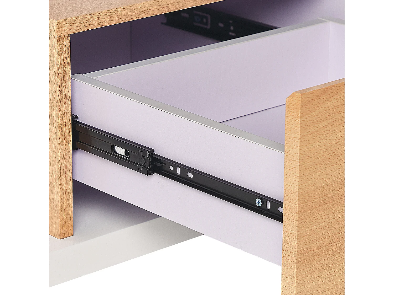 Szafka RTV KNOX Biały