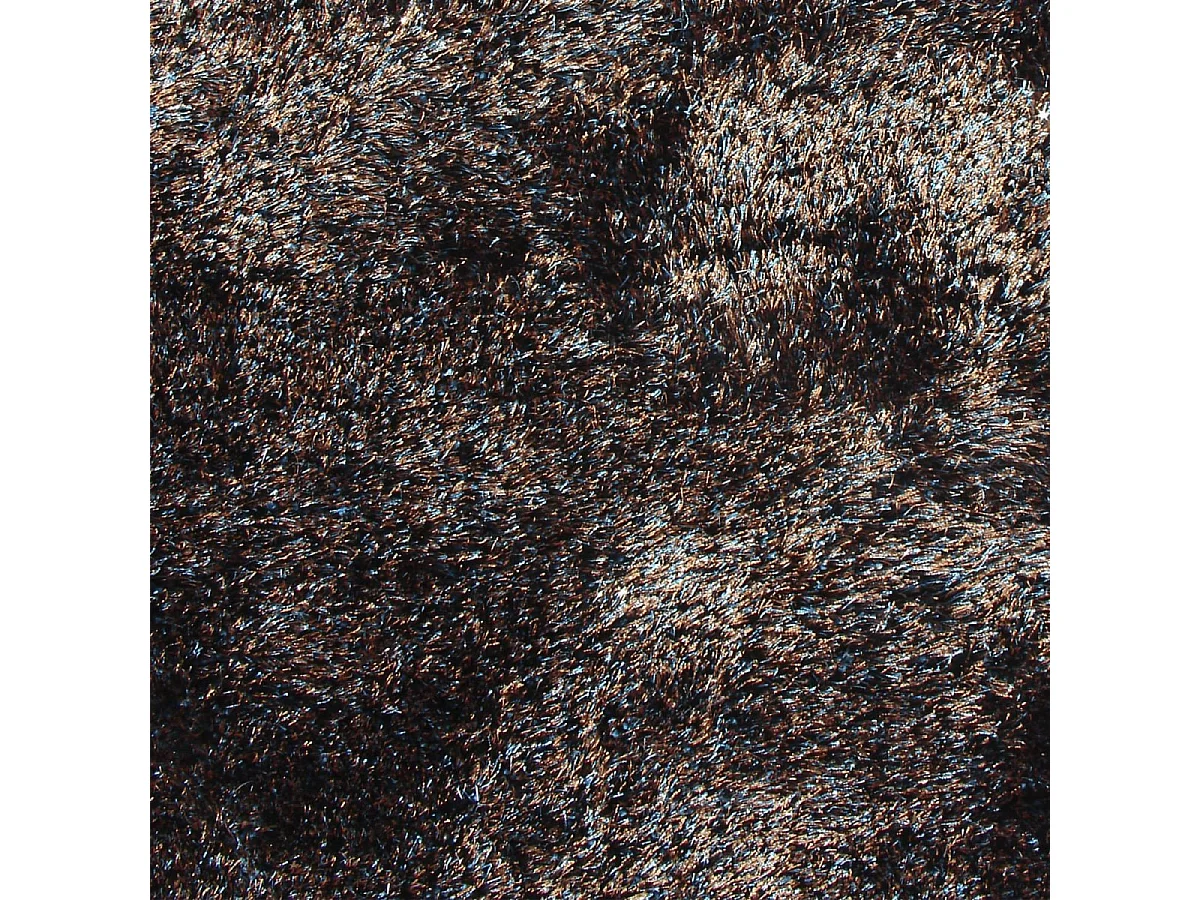 TAPIS BLEU ET MARRON 170 X 240