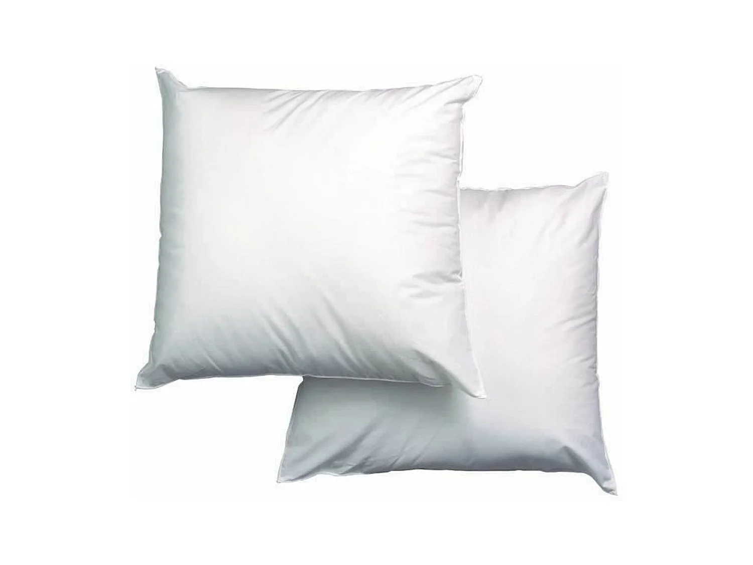 Set aus 2 Kissen Triple Protection BLANREVE - 60 x 60 cm - Weicher Komfort - Weiß