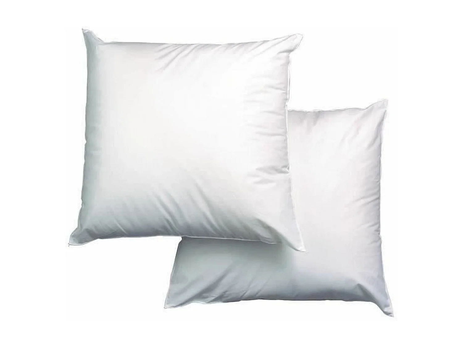 Set aus 2 Kissen Triple Protection BLANREVE - 60 x 60 cm - Weicher Komfort - Weiß