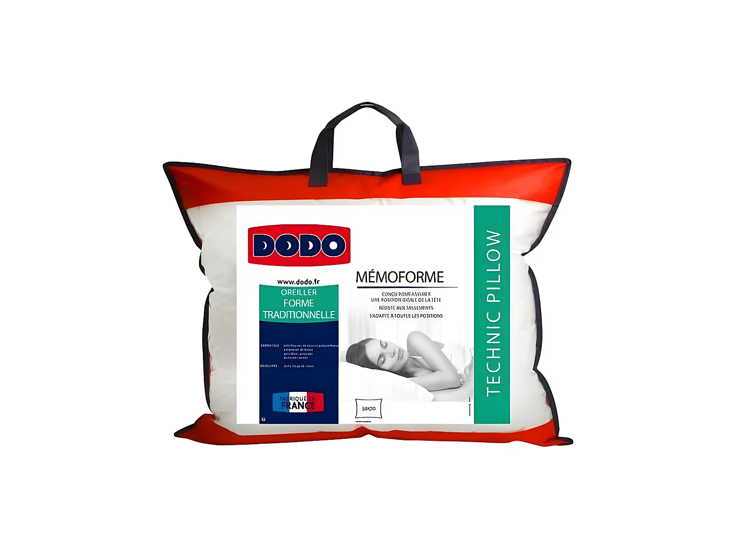 DODO Oreiller a memoire de forme MEMOFORME - 50 x 70 cm