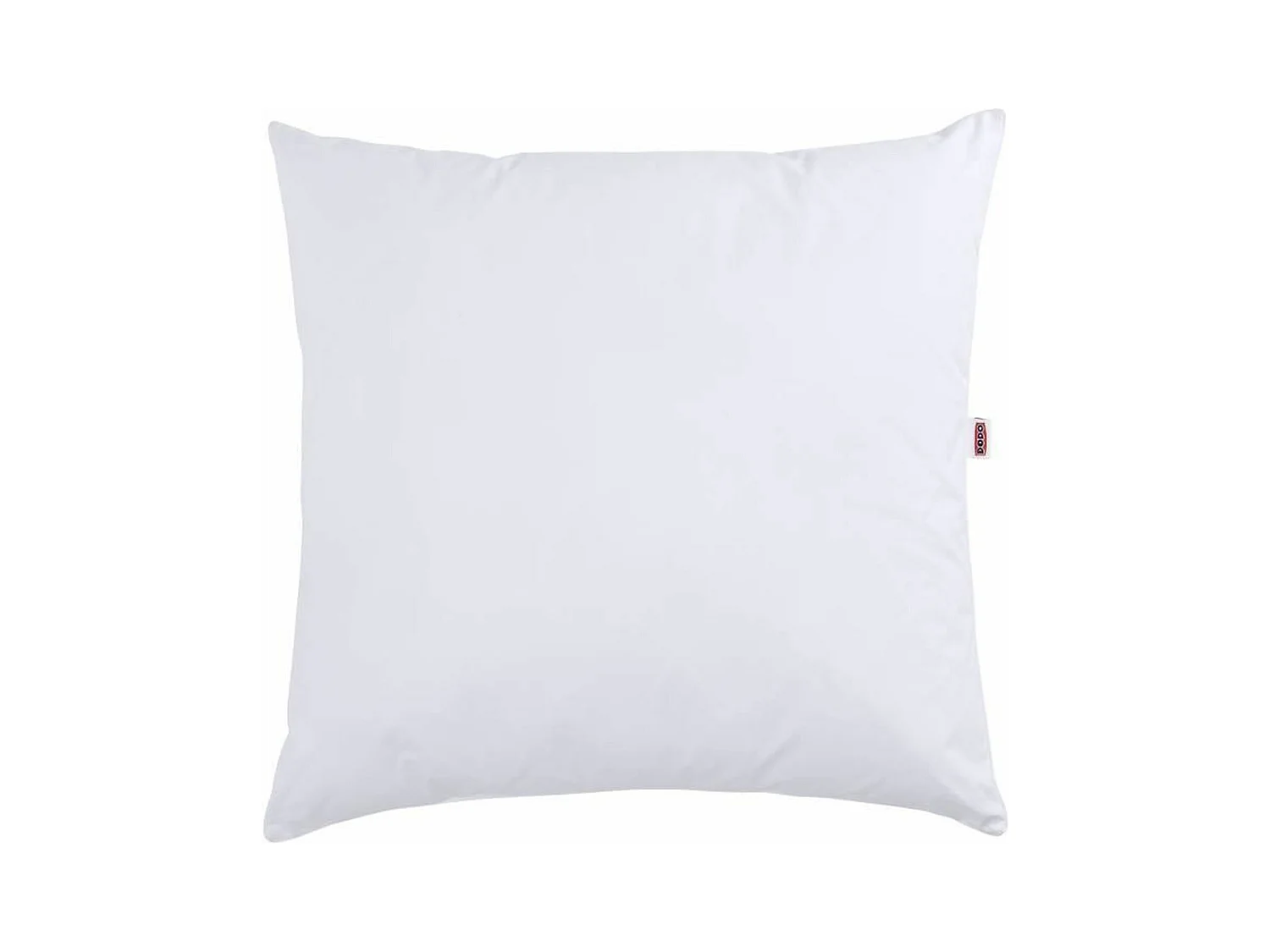 Almofada LUXOR 60x60 cm Efeito Penas Uni DODO - Algodão Percal - Conforto Médio - Têxtil Oeko-Tex