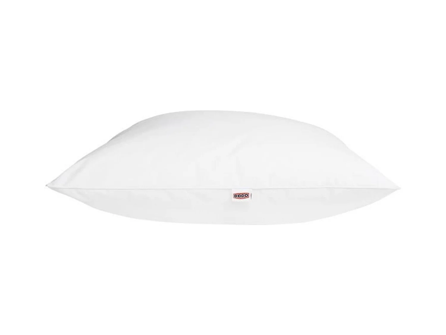 Almofada LUXOR 60x60 cm Efeito Penas Uni DODO - Algodão Percal - Conforto Médio - Têxtil Oeko-Tex