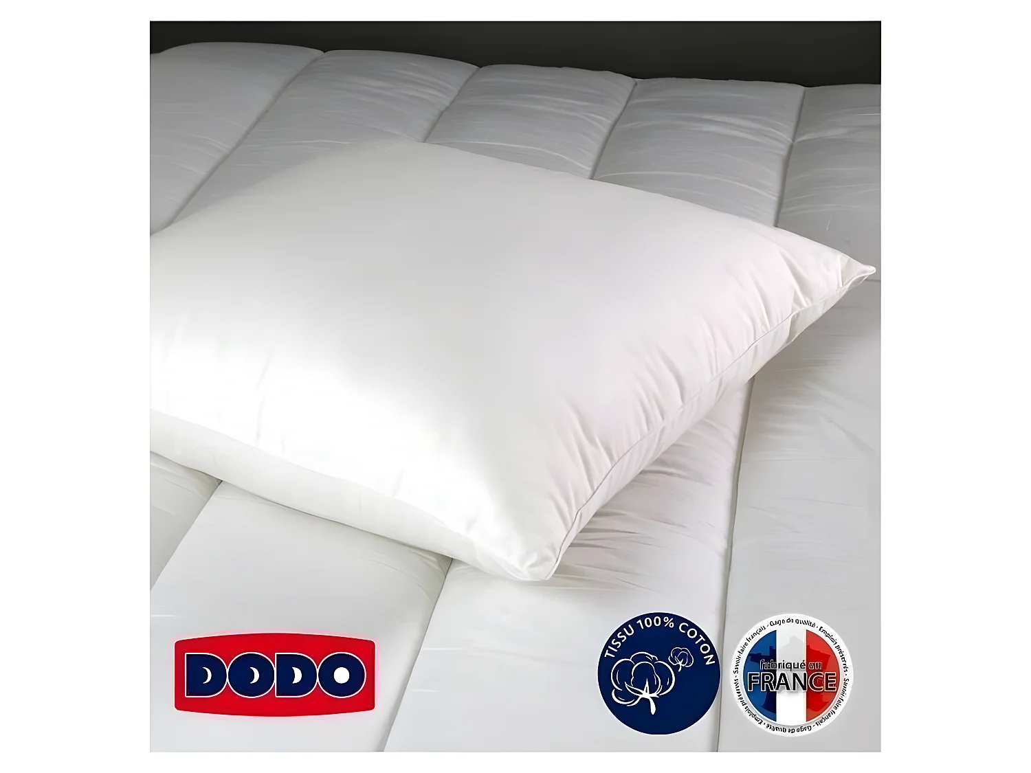 Weiches Kissen Imperial DODO - 60 x 60 cm - Weiß