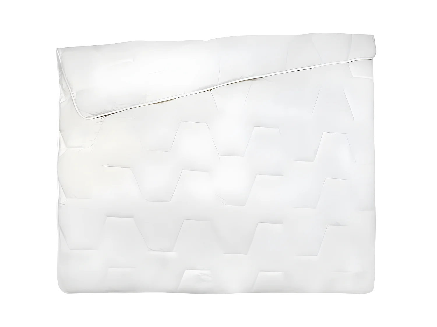 Lichtgewicht Dekbed Zachte Wolk 220x240 cm Wit Microvezel Polyester Abeil