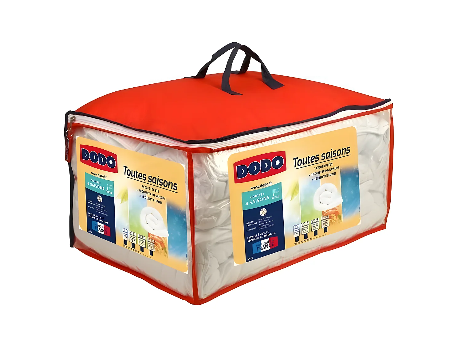 DODO Couette 4 SAISONS 200+300g/m2 240x260cm