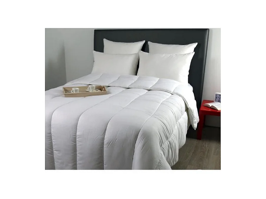 Warm dekbed 400gr/m2 COUNTRY 200x200 cm wit