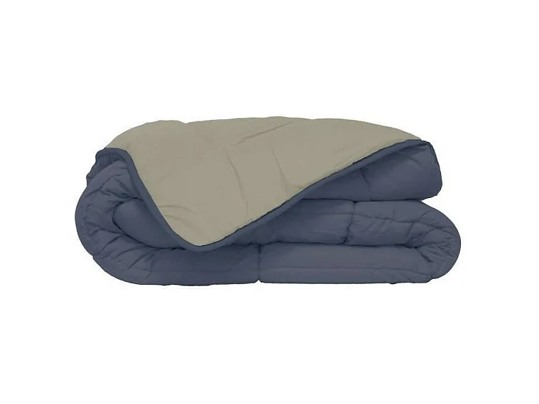 Dekbed Microvezel Omkeerbaar 400g/m2 Petroleum & Mastic 140x200cm