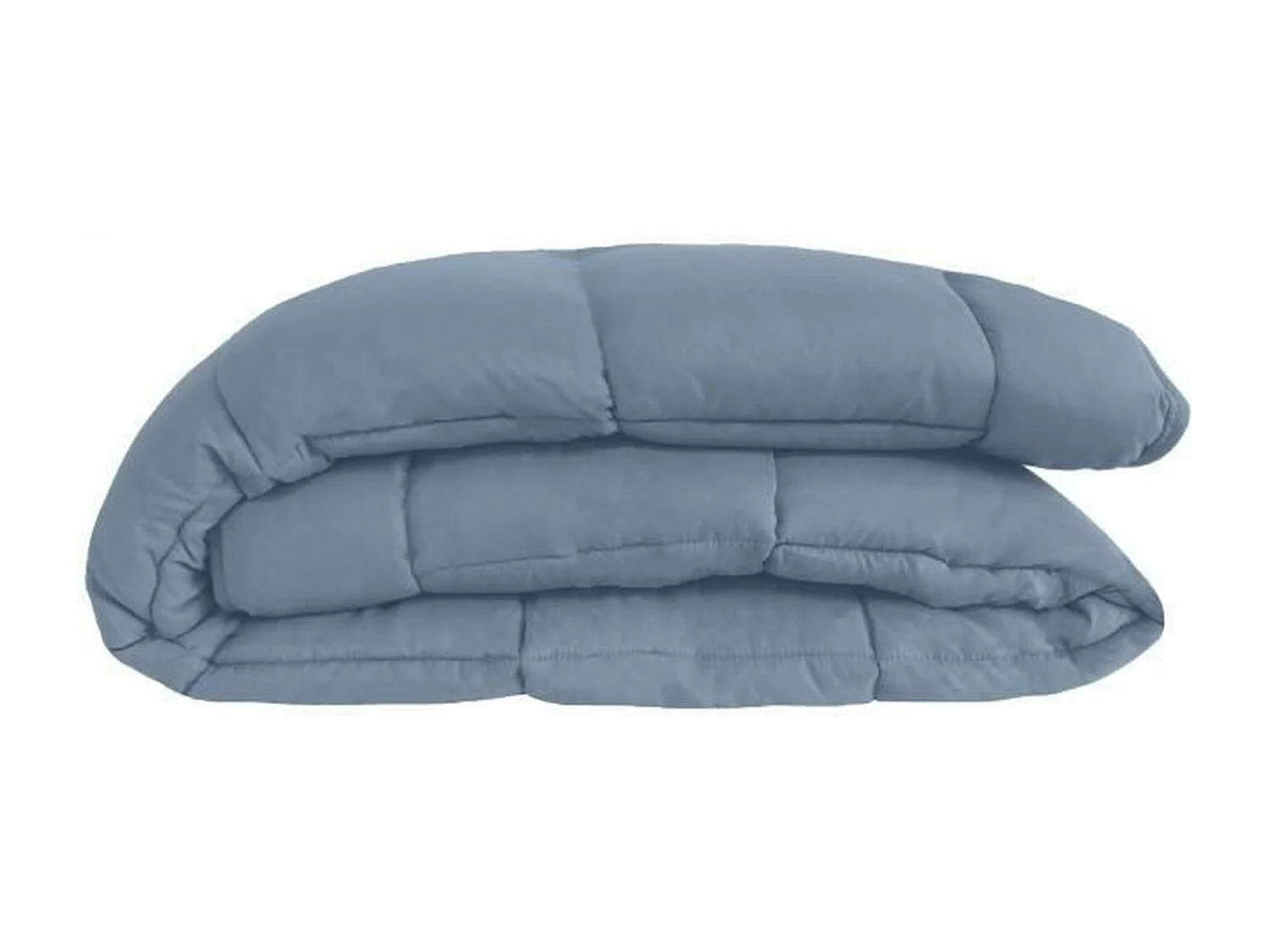 Couette Microfibre 400g/m2 CALGARY Petrole + Mastic 140x200cm