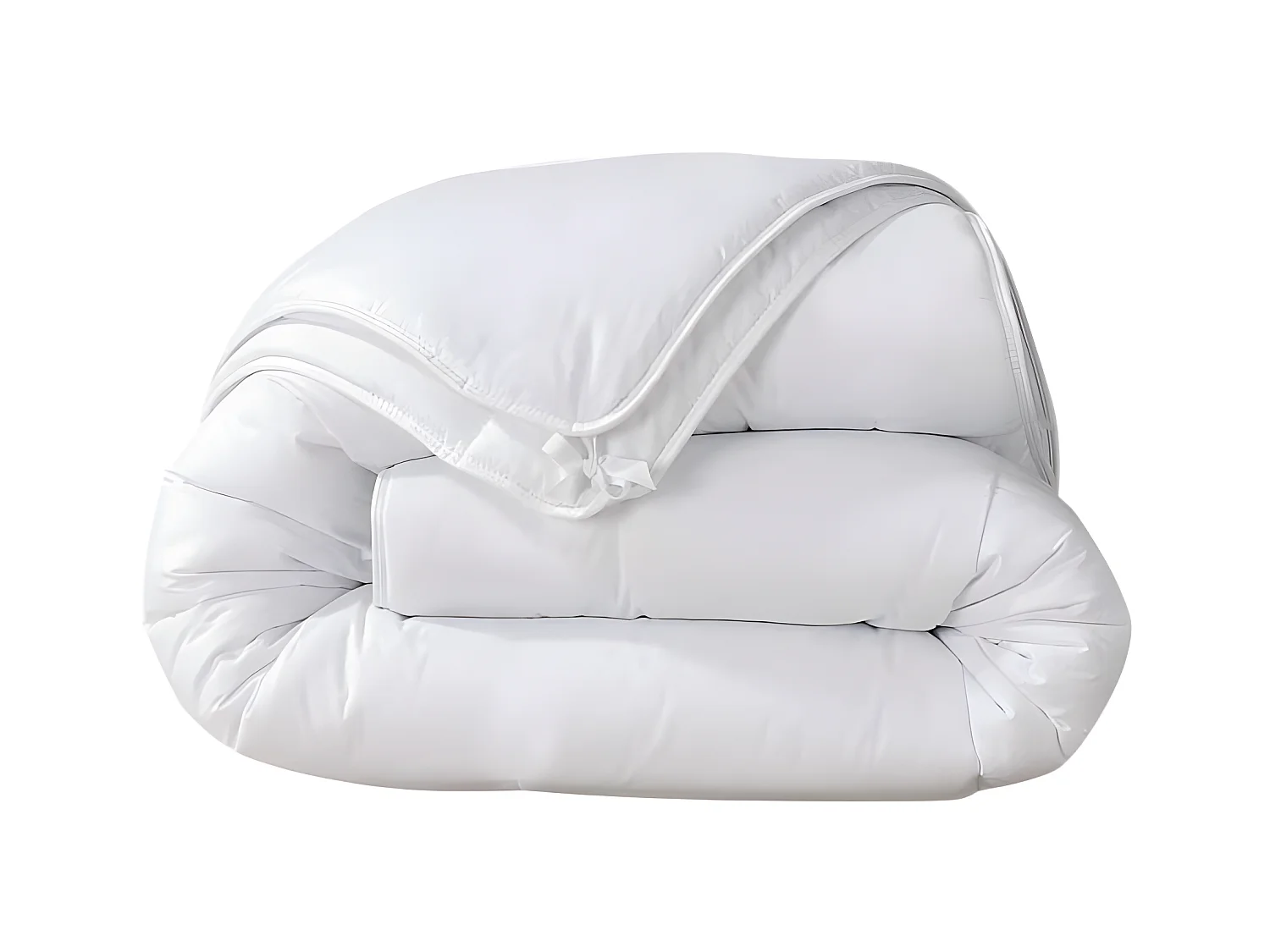 Bettdecke 4 Jahreszeiten BLANREVE - 220 x 240 cm - Weiß Mikrofaser Polyester - Füllung 500g/m - Erwachsene