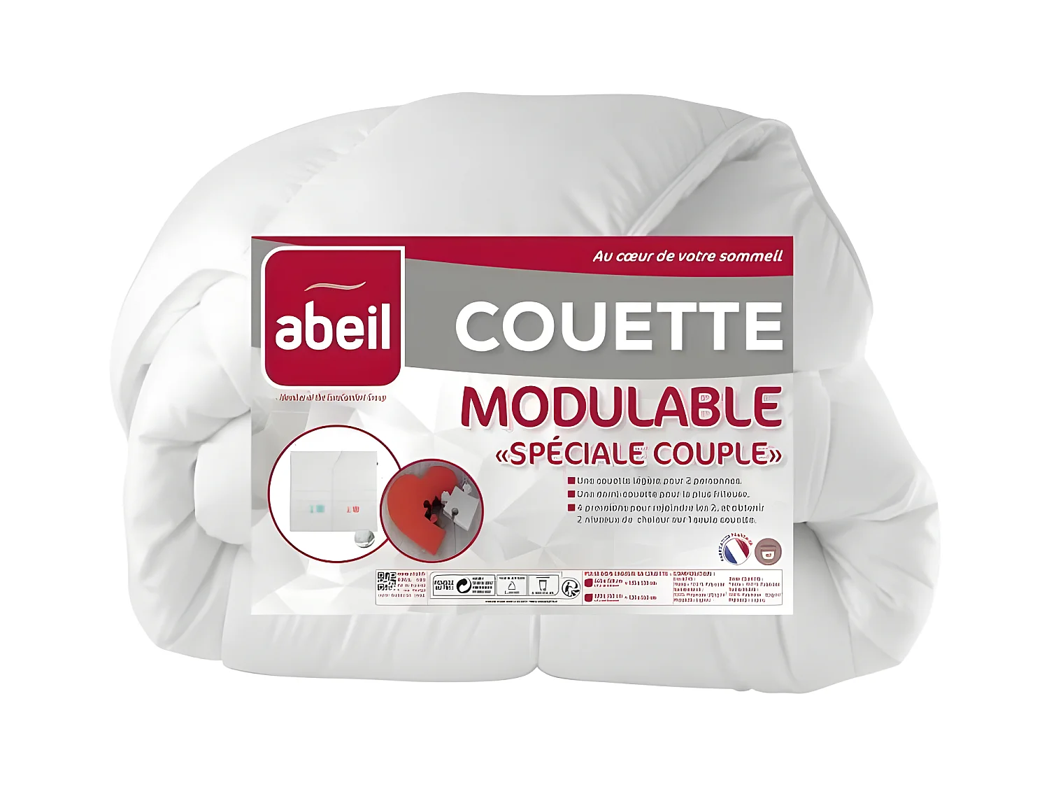 Piumone MODULARE Speciale Coppia 240x260cm