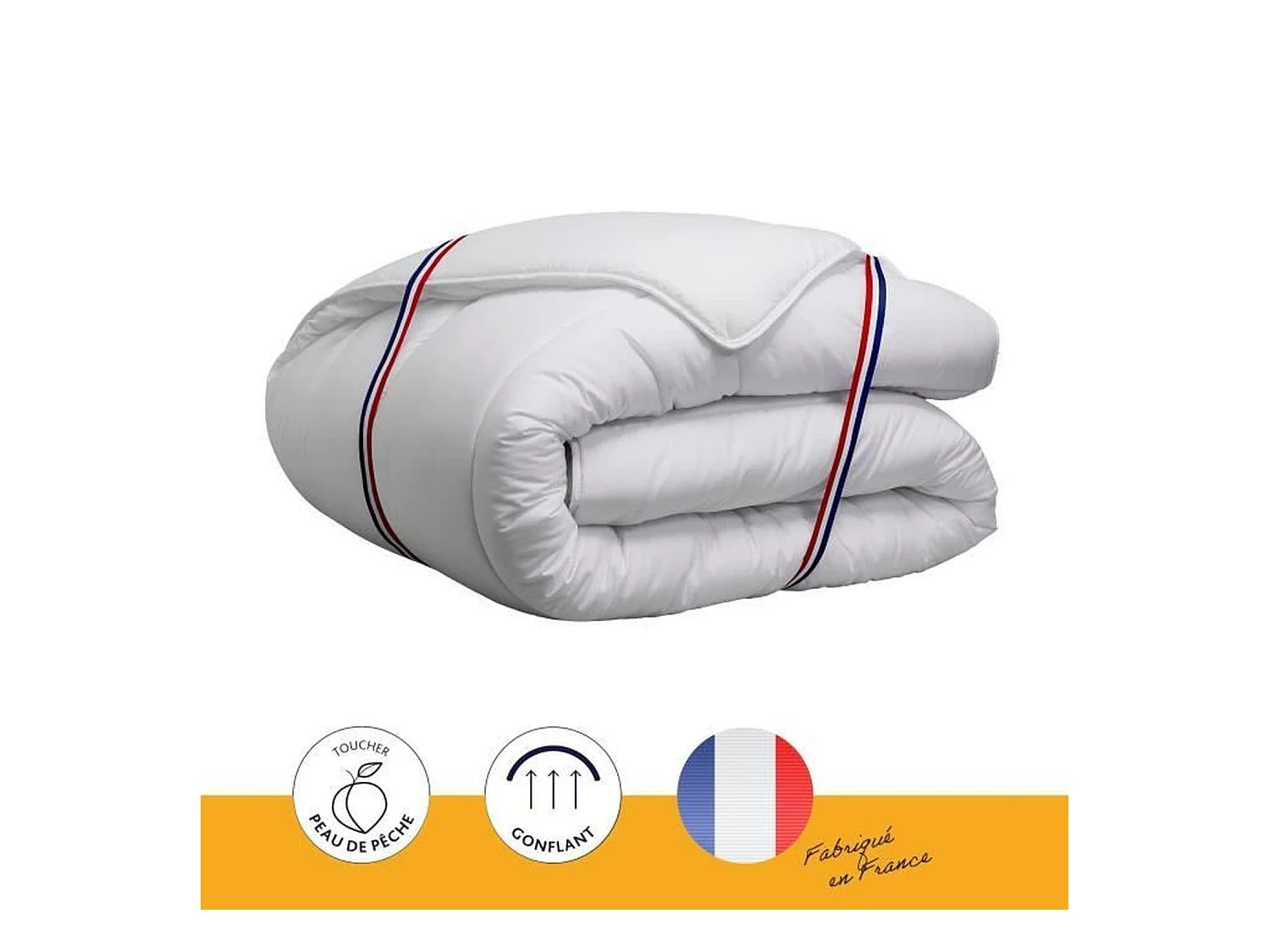 Temperierte Bettdecke Country DODO - 240 x 260 cm - Weiß