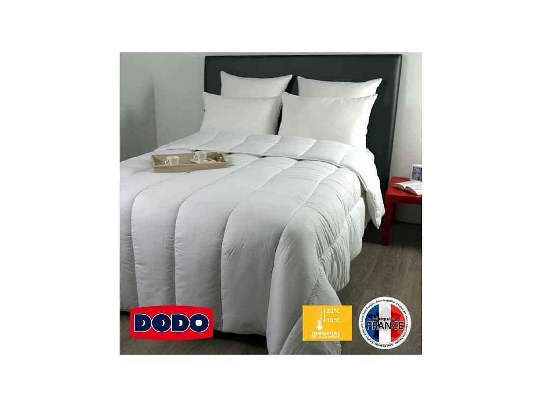 Edredón templado Country DODO - 220 x 240 cm - Blanco