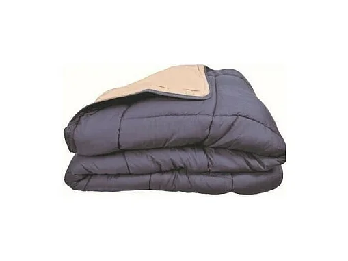 Couette légère réversible bicolore en microfibre 200 gr/m²