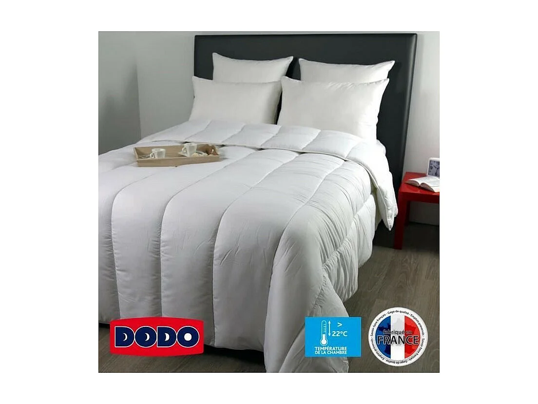 DODO Couette legere Country - 140 x 200 cm - Blanc