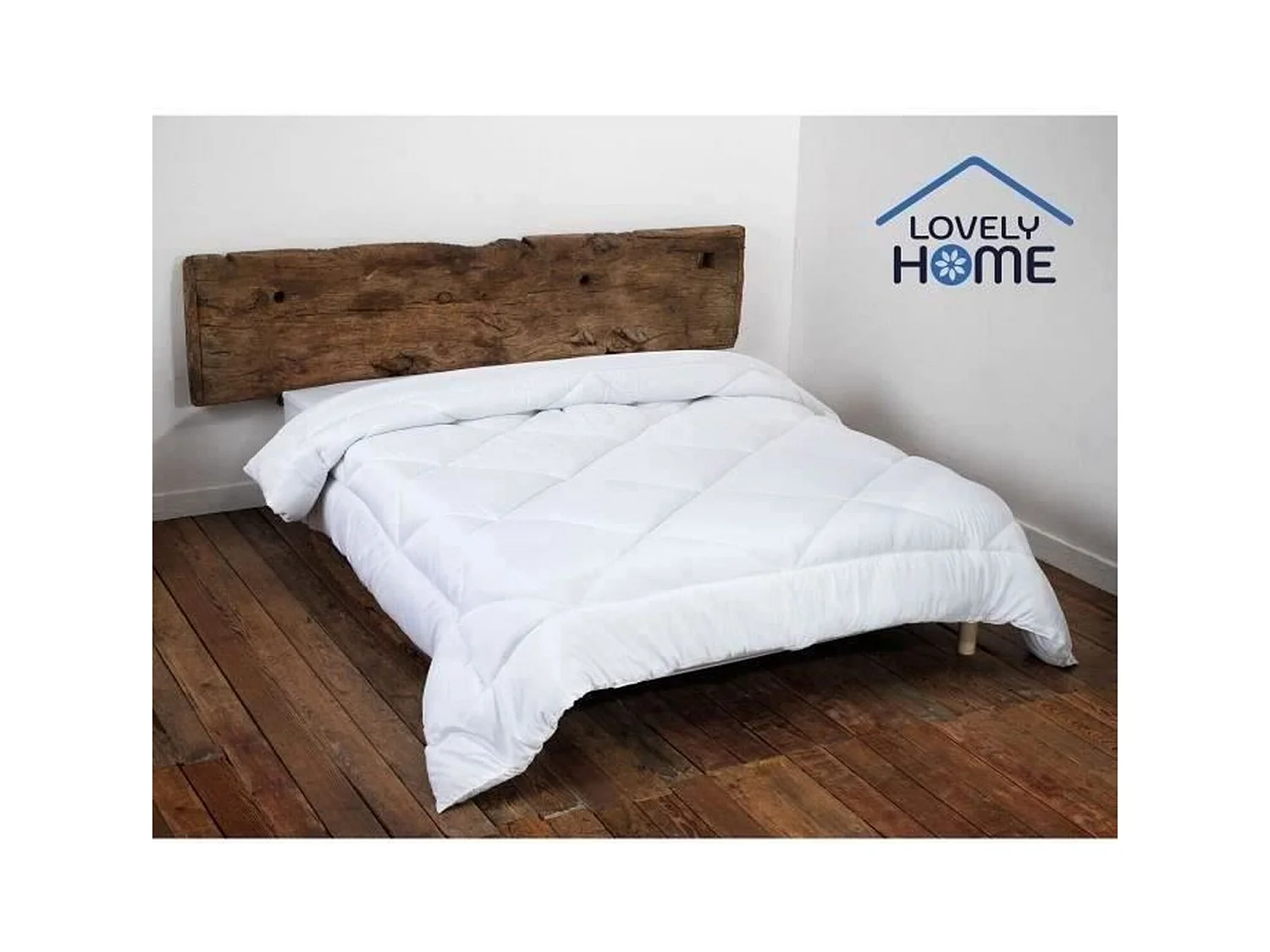 Weiße Anti-Milben-Bettdecke 140x200 cm - Bequem und Hypoallergen