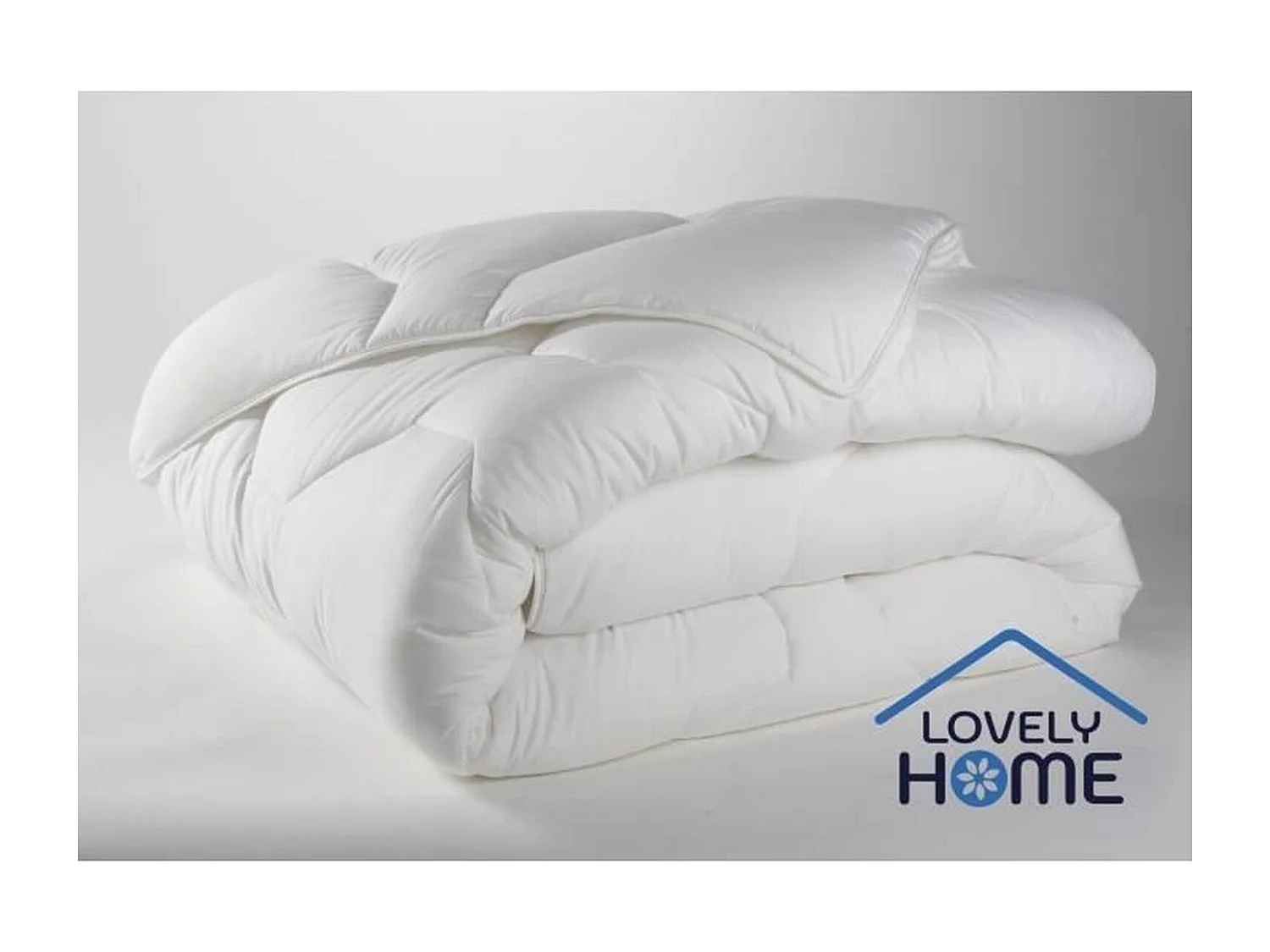 Couette blanche tempérée anti-acariens 140 x 200 cm