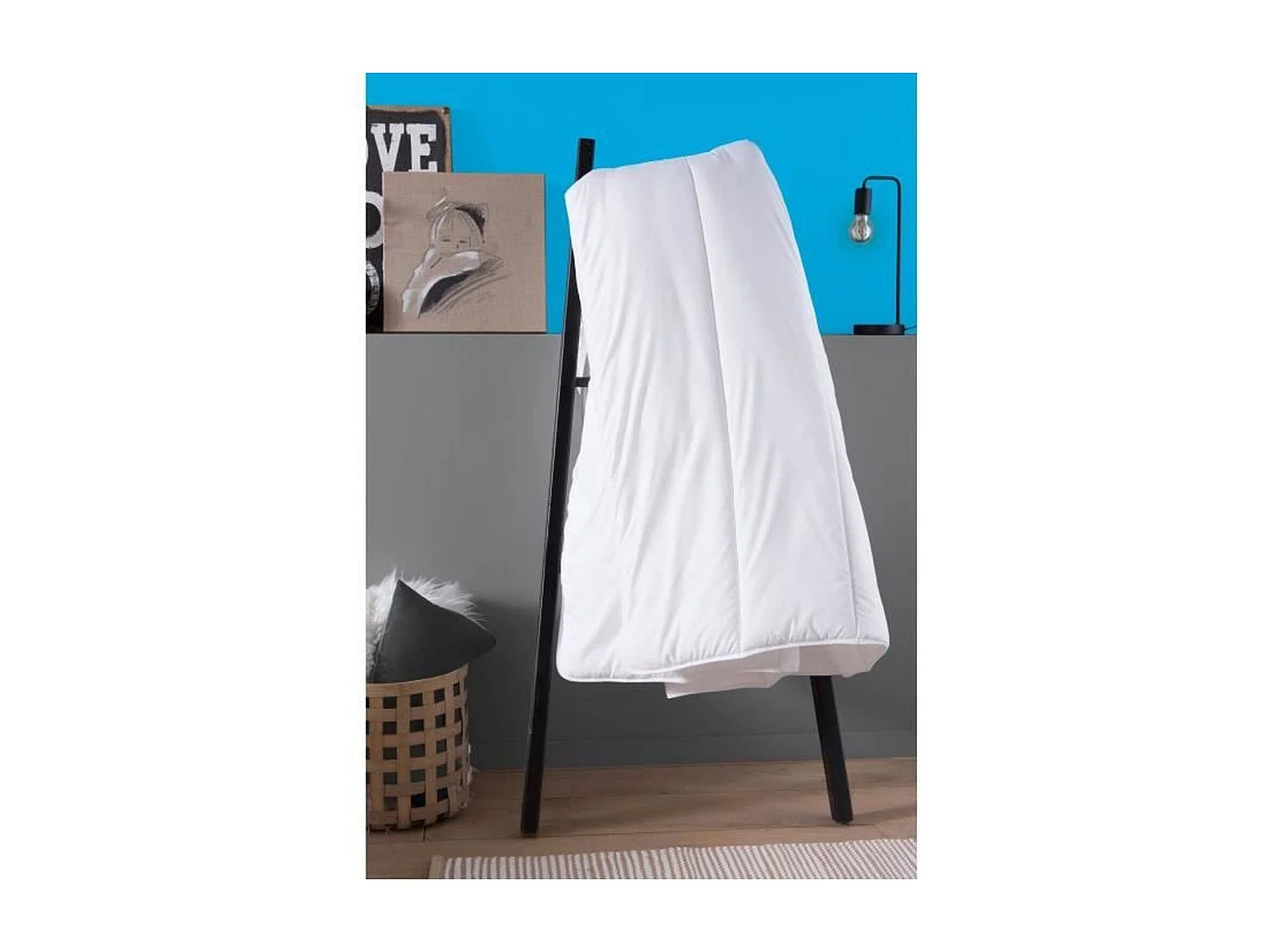 DODO Couette chaude Patagonie blanc - 240x260 cm