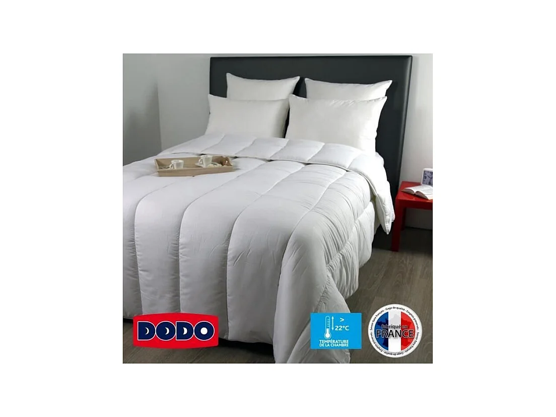 DODO Couette legere Country - 240 x 260 cm - Blanc