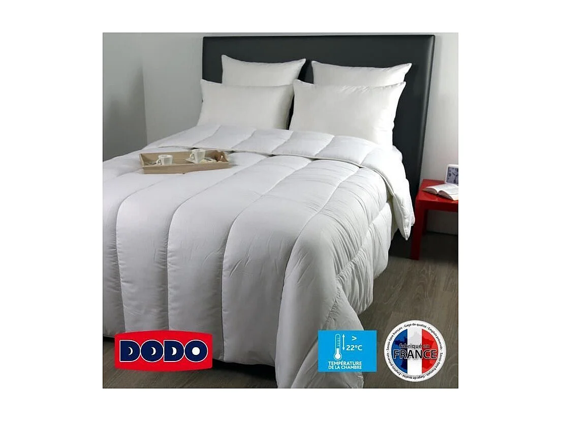 DODO Couette legere Country - 240 x 260 cm - Blanc
