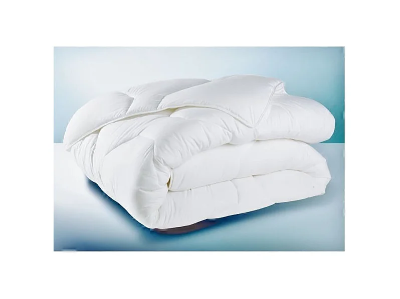 Weiße Bettdecke Anti-Milben 220x240cm - Warm und Bequem