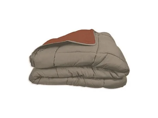 Edredón reversible bicolor de microfibra 400gr/m²