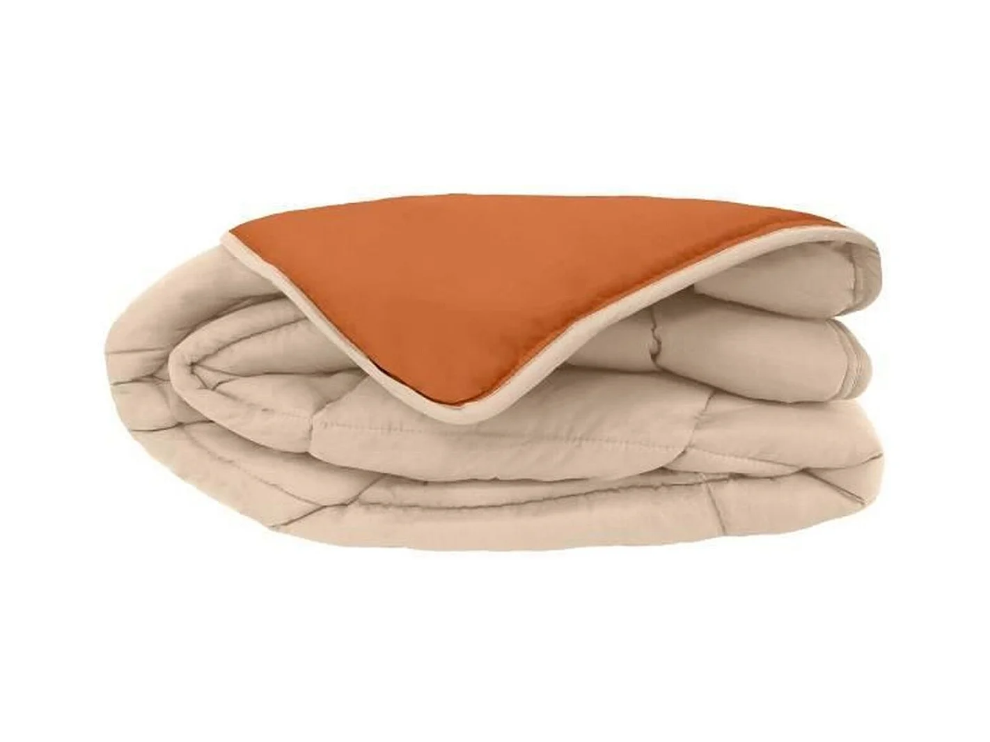 Edredón reversible bicolor de microfibra 400gr/m²