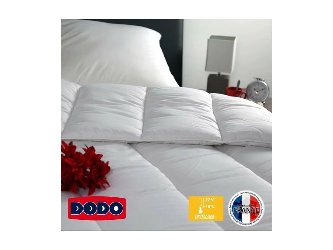 Couette tempérée Vancouver - 220 x 240 cm - Blanc
