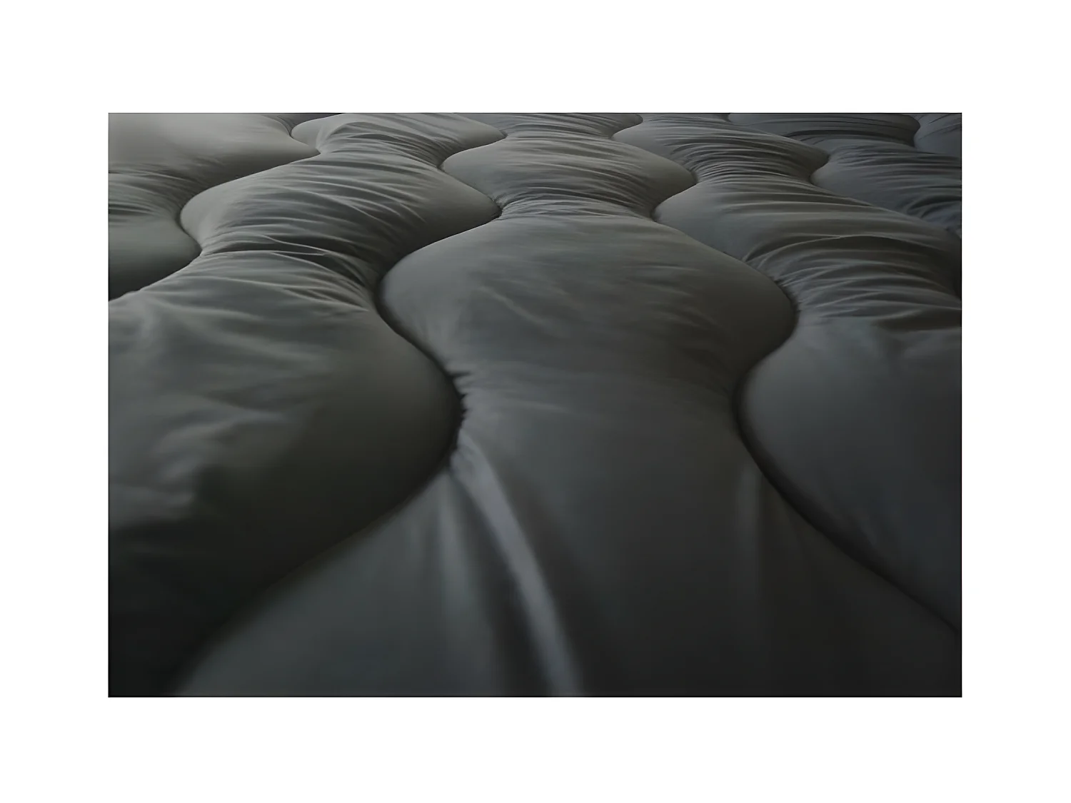 Edredón Bicolor 140x200 cm Blanco Gris Cálido Lavable en Máquina