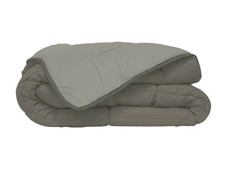 Warm Microvezel Dekbed 400g/m2 CALGARY Taupe & Lin 220x240cm