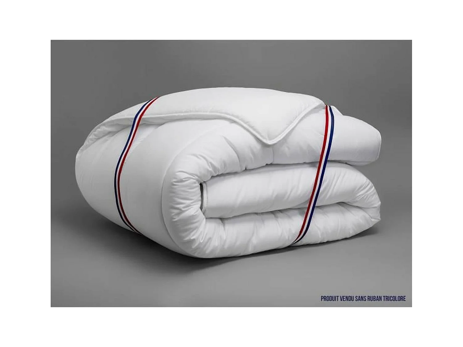 Kołdra o temperaturze 350g/m² BELLE NUIT 240x260cm - Poliester przeciw roztoczom - Wyprodukowana we Francji