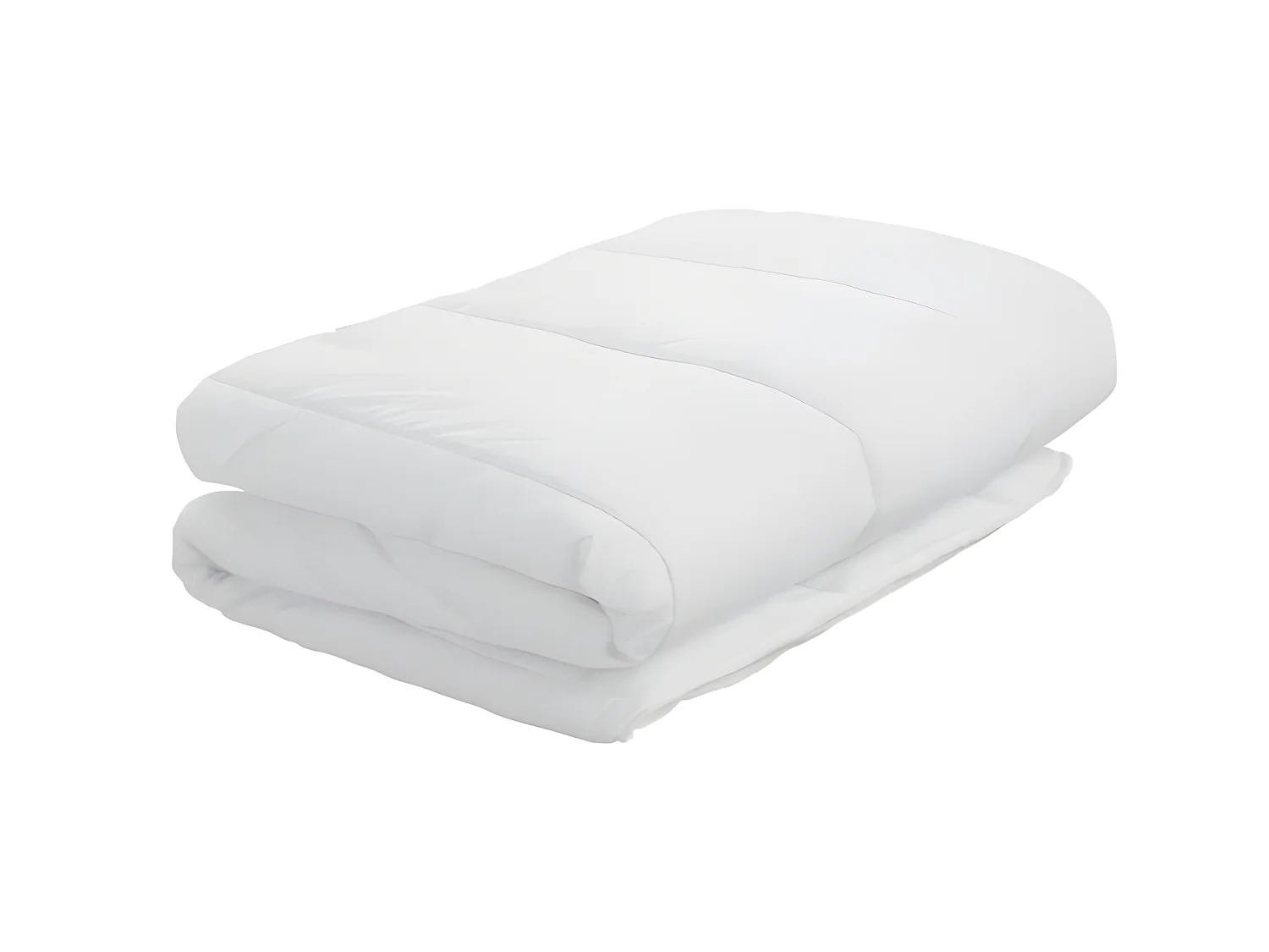 Couette légère en microfibre 240x260 cm Blanc