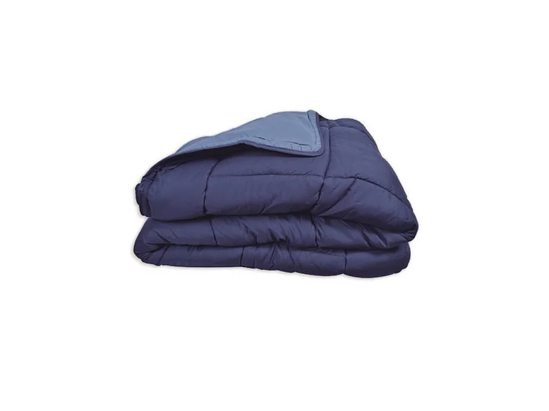 Couette chaude Microfibre 400 gr/m2 CALGARY Gitane + Azur 220x240cm