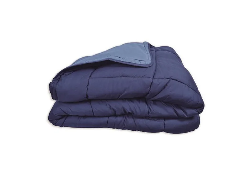 Edredón cálido de Microfibra 400 gr/m2 CALGARY Gitane + Azur 220x240cm