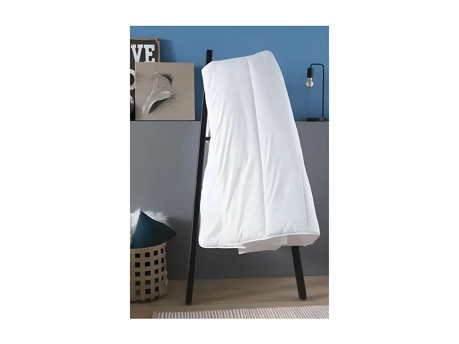 Warme Bettdecke Vancouver Ultra - 220 x 240 cm - 300g/m² - Weiß