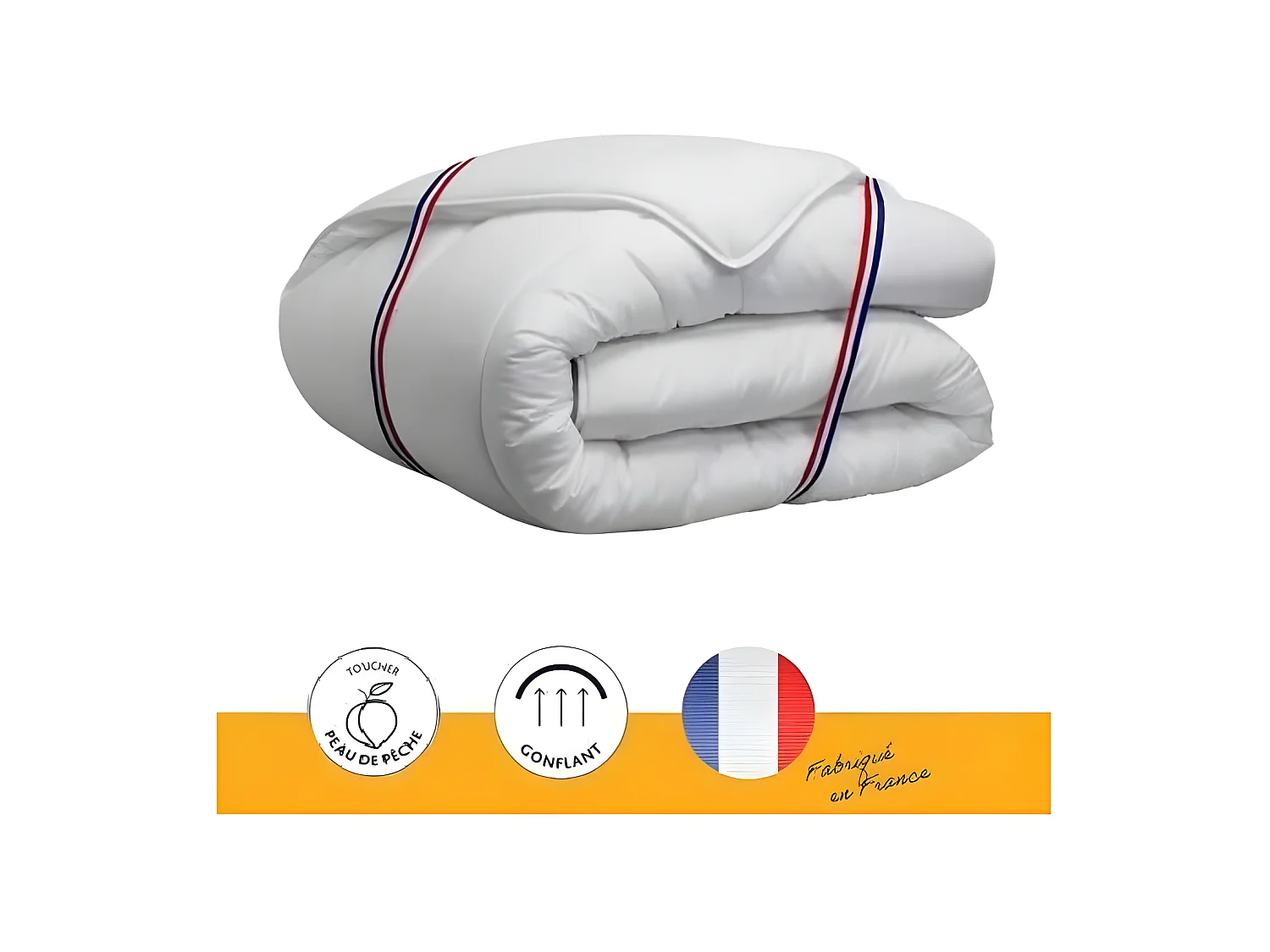 Edredón cálido Vancouver Ultra - 220 x 240 cm - 300g/m² - Blanco