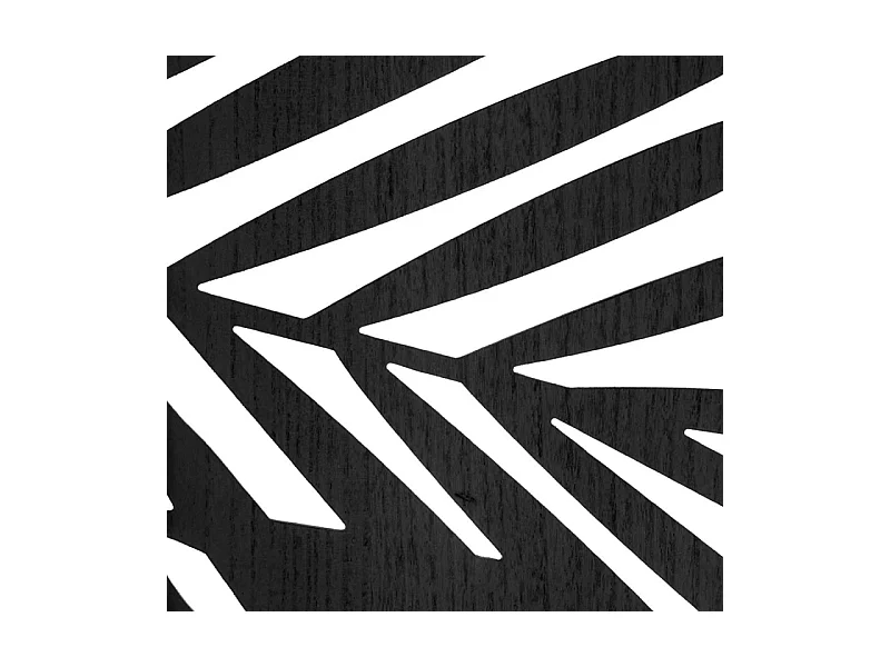 Paravent Design "Contemporain" 120x170cm Noir