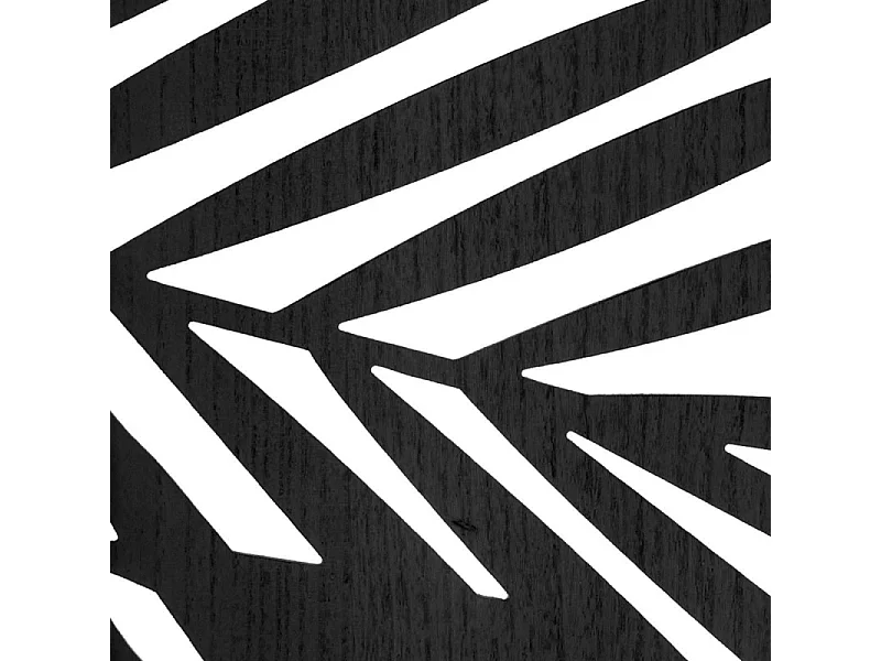 Paravent Design "Contemporain" 120x170cm Noir