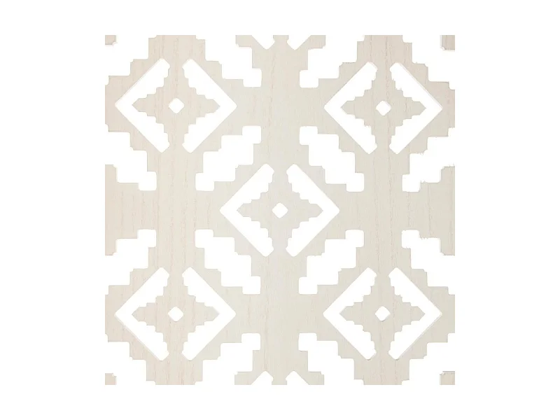 Paravent en Bois "Nomade" 120x170cm Blanc